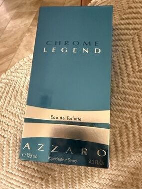 🎁 NIB Azzaro Chrome Legend EDT 4.2 oz 125ml Men’s Cologne Sealed